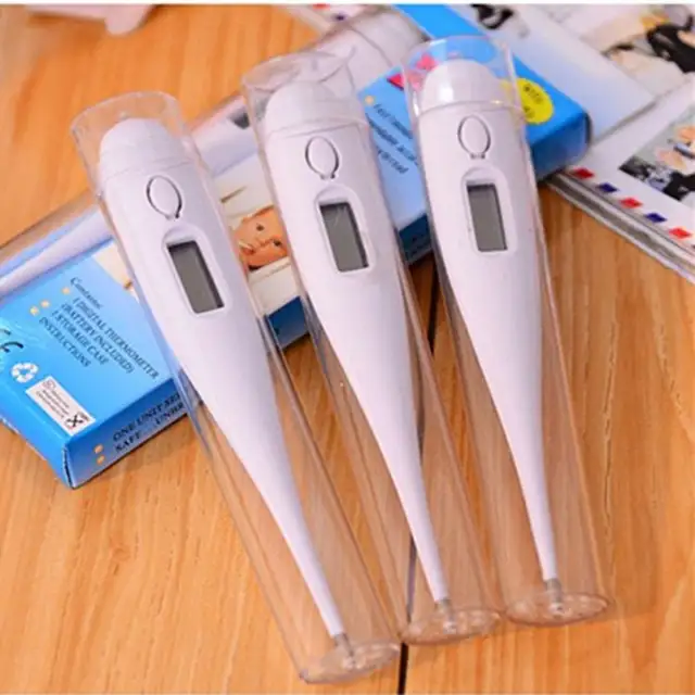 Us 1 64 30 Off Digital Lcd Heating Oral Hermometer Tools Kids Baby Child Adult Body Temperature Measurement Electronic Clinical Thermometer In