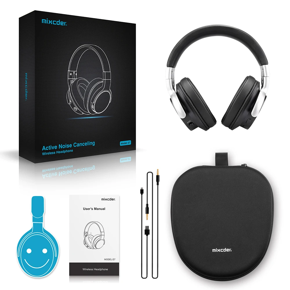 Mixcder E7 обновленные активные наушники с шумоподавлением беспроводная bluetooth