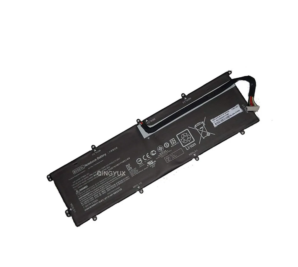 QINGYUX BV02XL 7,6 В 33Wh Аккумулятор для ноутбука совместим с hp BV02XL HSTNN-IB6Q 775624-1C1 серии