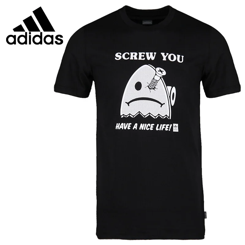 

Original New Arrival 2018 Adidas Originals Men's T-shirts short sleeve Sportswear