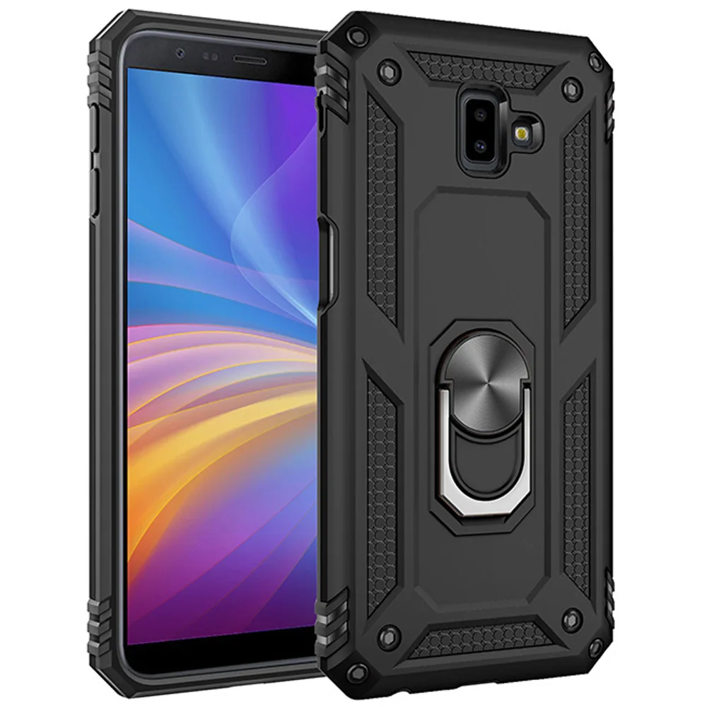 Чехол для Samsung Galaxy J4 Plus J415F J415 SM J 4 J4Plus двухслойный Магнитный армированный чехол с