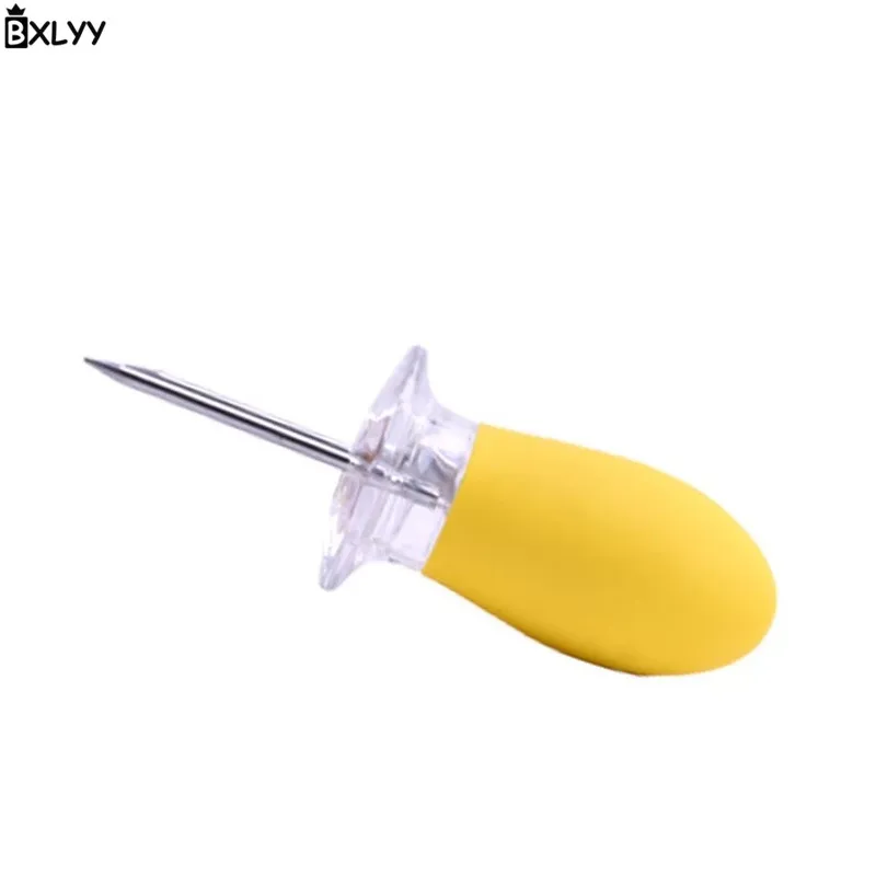 Bxlyy Горячая Нержавеющая сталь cornfork Портативный знак барбекю кукурузы иглы Кухня гаджет барбекю Кухня аксессуары Пособия по кулинарии Tools.7z