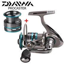 Original DAIWA PROCASTER 2000A 2500A 3000A 4000A 7BB Spinning Fishing Reels Two Metal Spool Spinning Reel Moulinet Peche Pesca