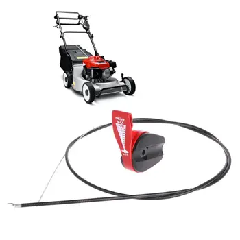 

Universal 65" Lawnmowers Throttle Cable Switch Lever Control Handle Kit Garden