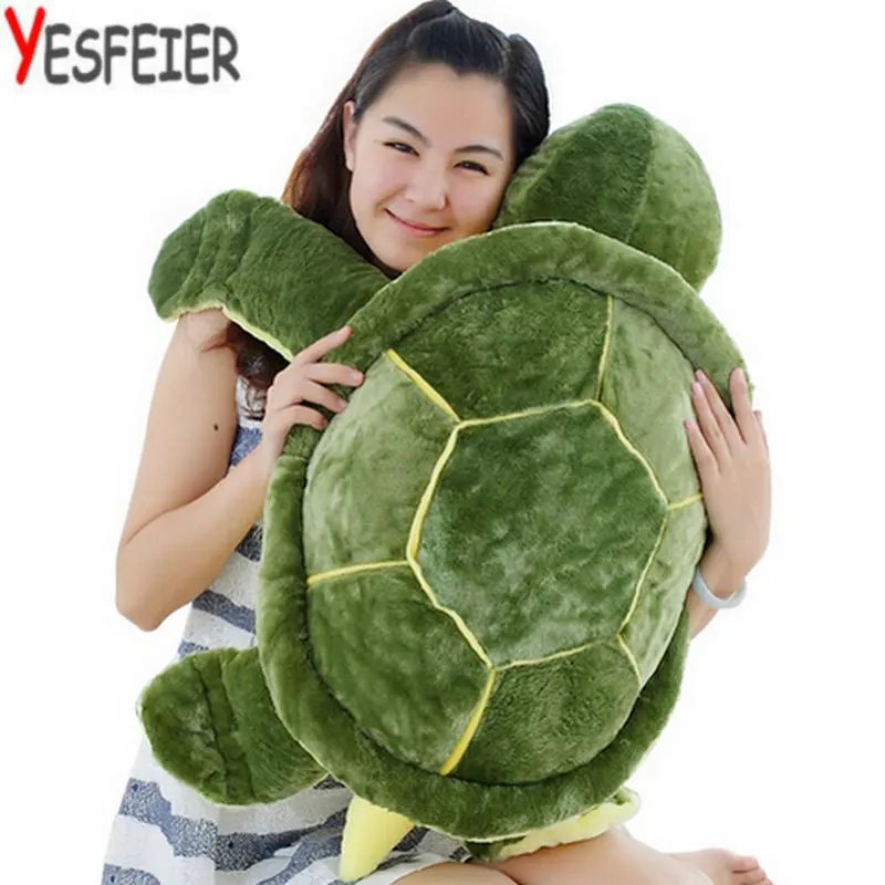 

Huge Size Plush Tortoise Toy Cute Turtle Plush Pillow Staffed Cushion for Girls Vanlentine's Day Gift 40-90cm