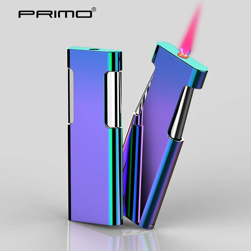 

PRIMO metal windproof inflatable lighter creative slim personality birthday gift lighter for men and women