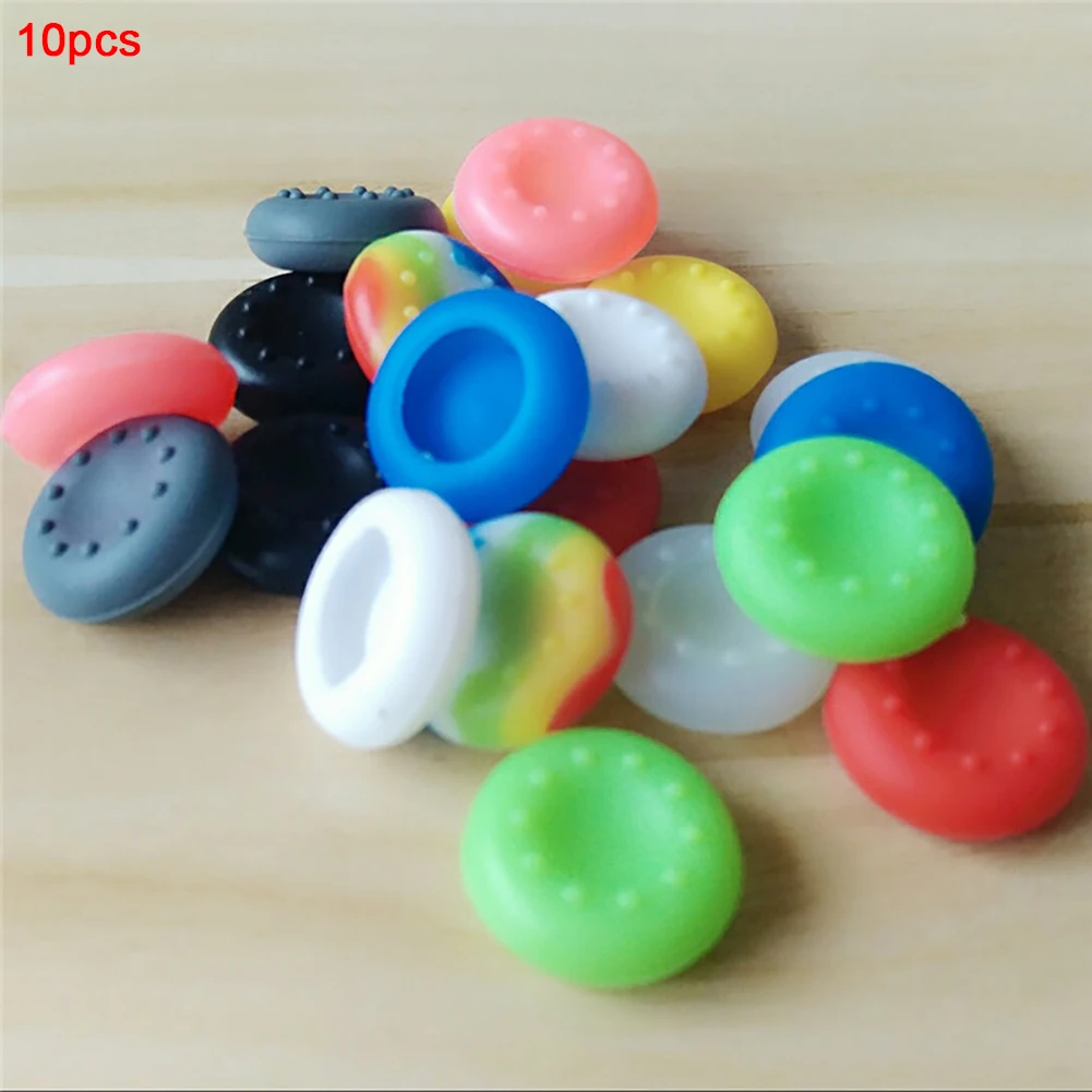 

10Pcs Game Controller Handle Thumb Stick Joystick Silicone Caps Cover PC laptop Silicone Button For PS4 Ffor ONE accesories
