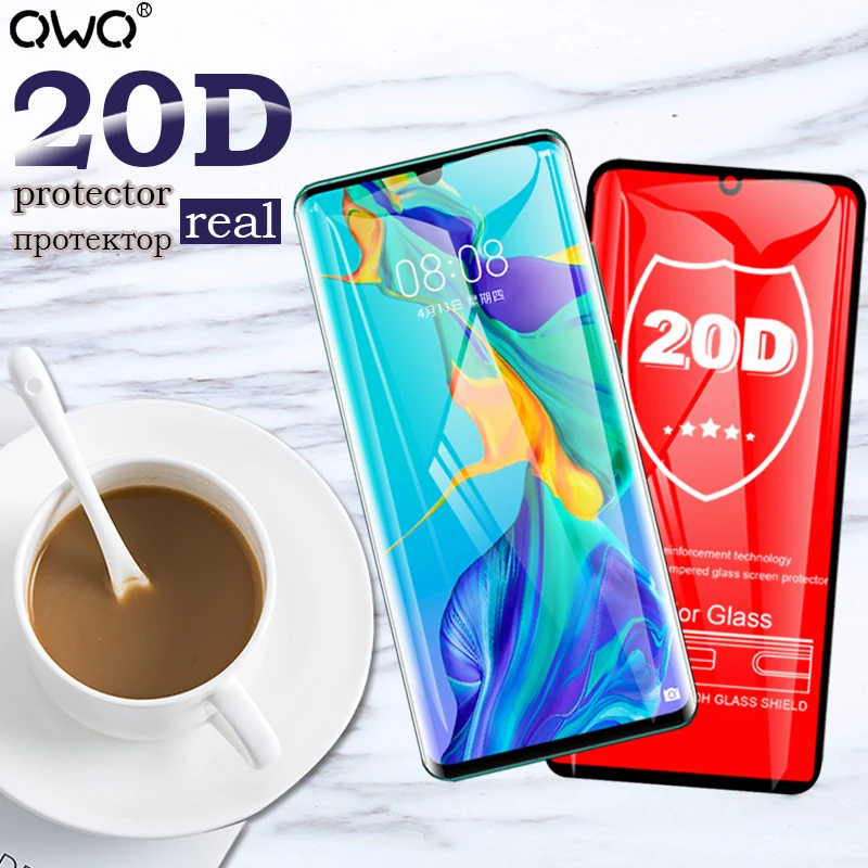 

20D Curved Protective Tempered Glass For Huawei P30 P20 Pro P Smart 2019 Mate 10 Glass For Huawei Honor 10 Lite Nova 2i 3e Film