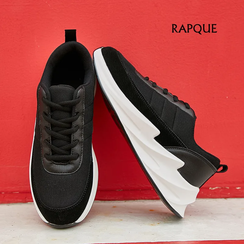 

Summer Platform sneakers men 2019 Spring casual shoes men mesh breathable mans footwear male trainers shark design bottom
