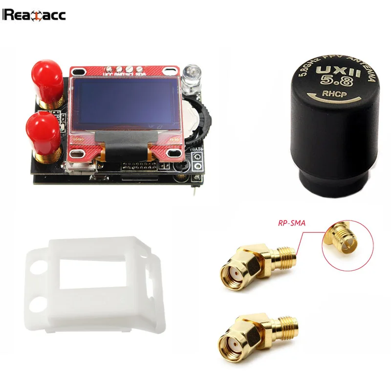 

Realacc Antenna Adapter Connector SMA RP-SMA RX5808 PRO PLUS Open Source Receiver UXII Stubby Antenna For Fatshark Goggles