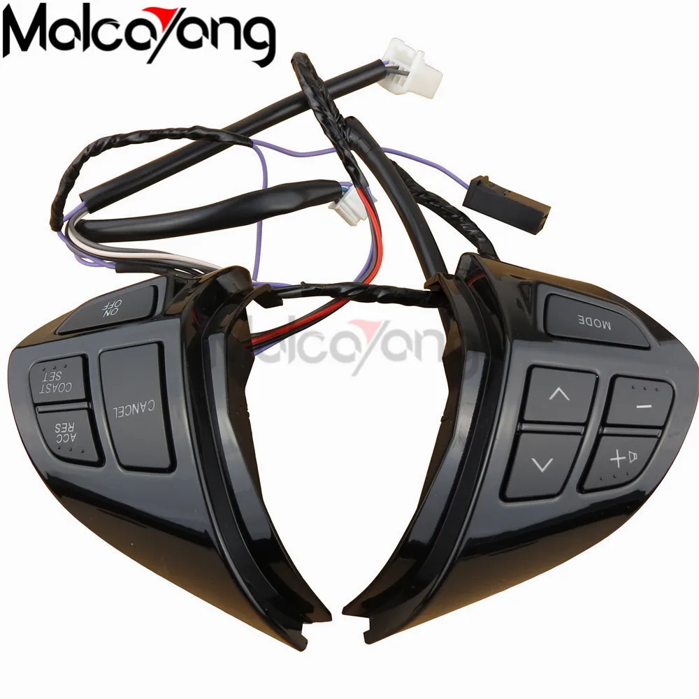 

For Mitsubishi ASX 2007-2012 Outlander Buttons Bluetooth Phone Multifunction Steering Wheel Button Cruise Control Switch 1 Set