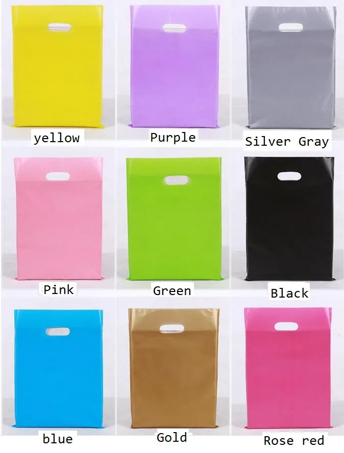 40x50cm/20x26cm Personalized logo plastic bag printing logo for