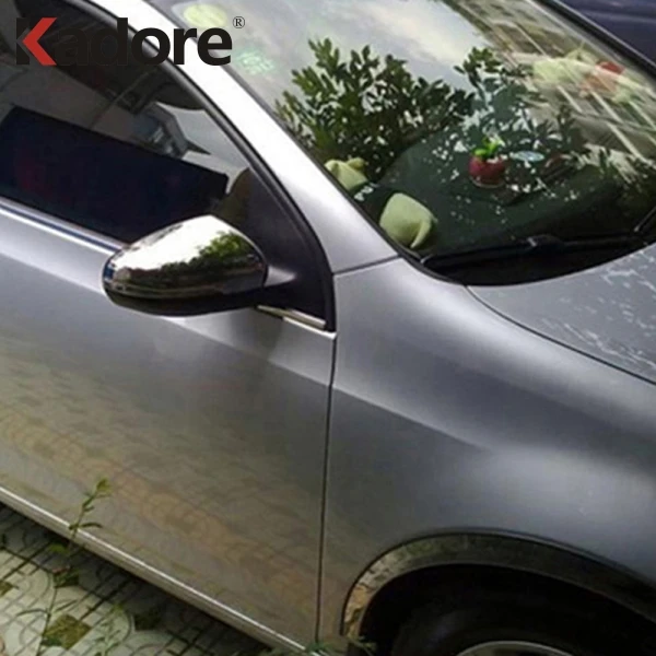 

For Volkswagen VW Golf 6 MK6 2009-2014 ABS Chrome Rearview Mirror Window Side Cover Protector Mirrors Trim Car Styling