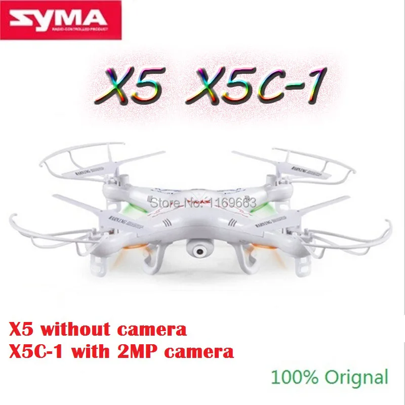 Free Shipping SYMA X5C 1 Or SYMA X5 RC Helicopter Drone 6 Axis Remote Control Helicopter