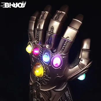 

13.6" Thanos Gloves The Avengers 3 Infinite War COSPLAY Wearable Glove Cartoon Action Figure Model Adults Collectible Toy Doll
