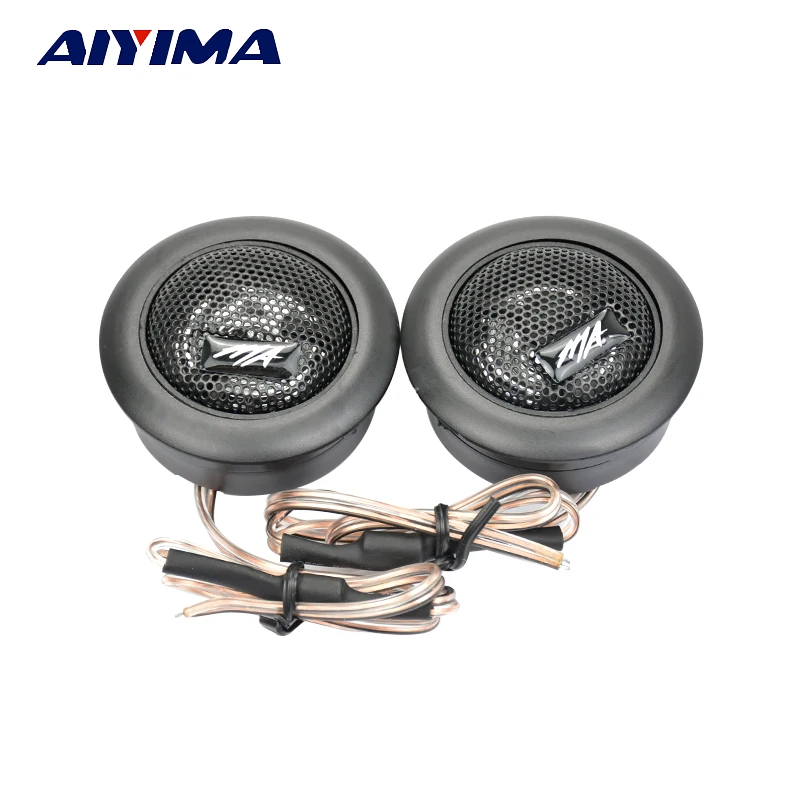 AIYIMA 2 шт. мини аудио портативный колонки автомобиля ВЧ 4Ohm 120 Вт Твитер Громкий
