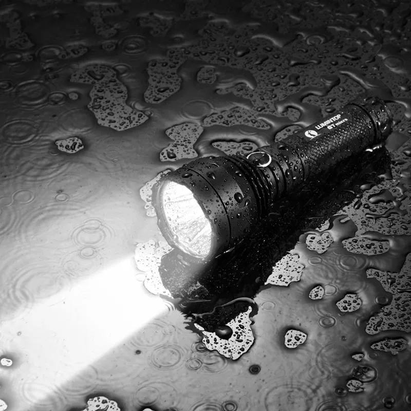LuminTop GT Micro 1000lm высокомощный светодиодный светильник вспышка s 400m поисковый из