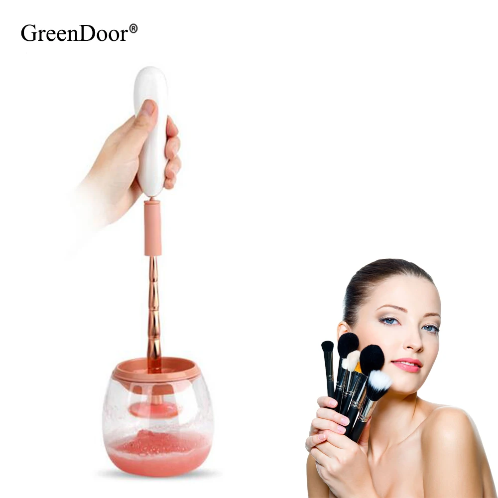 

Makeup Brush Cleaner Convenient Silicone Make up Brushes Cleanser Cleaning Tool Machine