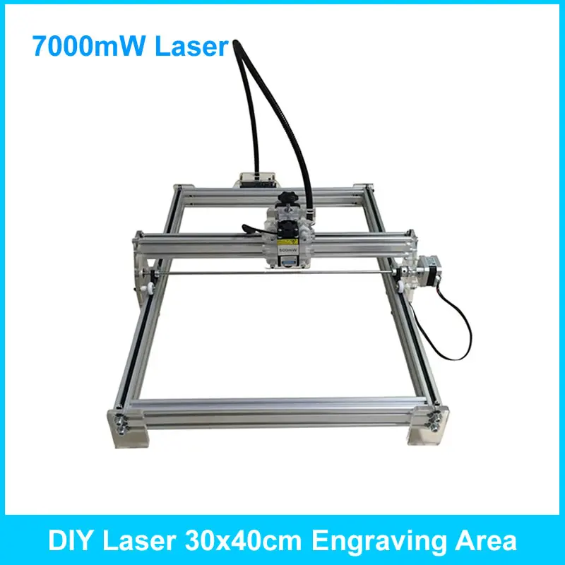 

7000mW metal marking machine, 30*40CM laser carving machine,laser cutter machine,laser engraving machine,cnc advanced toy