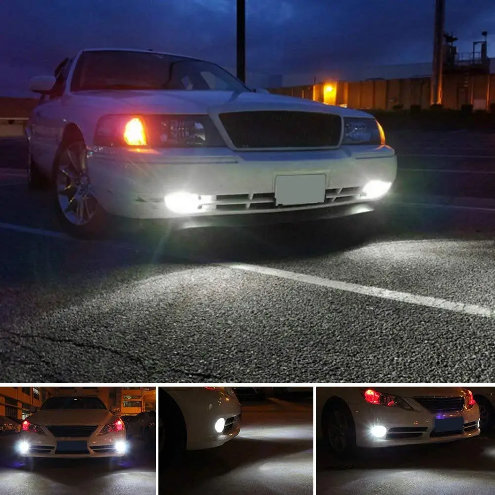 

LEDGLE 2PCS 40W H1 LED Fog Light CSP3570 12V Driving Lights IP65 Waterproof Canbus for Mini H1 Led Fog Lamp 3000K 6500K Lighting