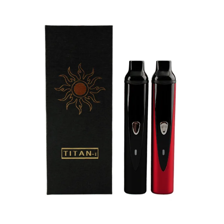 Herbal Titan 1 Dry Herb Vaporizer Electronic Cigarette Temp Control 2200mAh Battery Mod Wax Portable Vape Pen Kit E Cigarettes Herbal Titan 1 Dry Herb Vaporizer Electronic Cigarette Temp Control 2200mAh Battery Mod Wax Portable Vape Pen Kit E Cigarettes