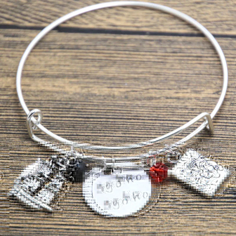 12pcs/lot Caribbean Pirates Inspired bracelet Yo Ho Yo Ho Pirate Pirate