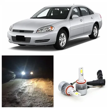 

Edislight 72W 7600LM High Power COB H11 LED Headlight Kit Low Beam Bulbs For 2006-2013 Chevy Chevrolet Impala Car Bulb Headlamp