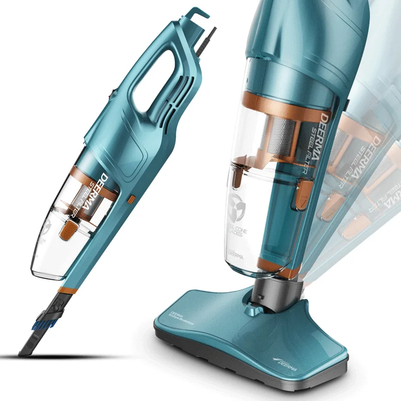 Ручной пылеуловитель DEERMA DX920 Stofzuiger Huishoudelijke Sterkte ручной двойного