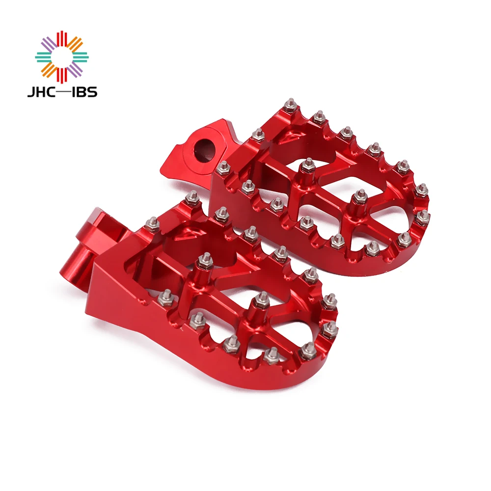 Apoio para os Pés Pedais de Alumínio da Motocicleta para Honda Footpegs Yamaha Yz125 Yz250 Wr400 yz wr cr 125 250 500 400 Cr125 Cr250 Cr500 6 Cheap Apoio para os pés