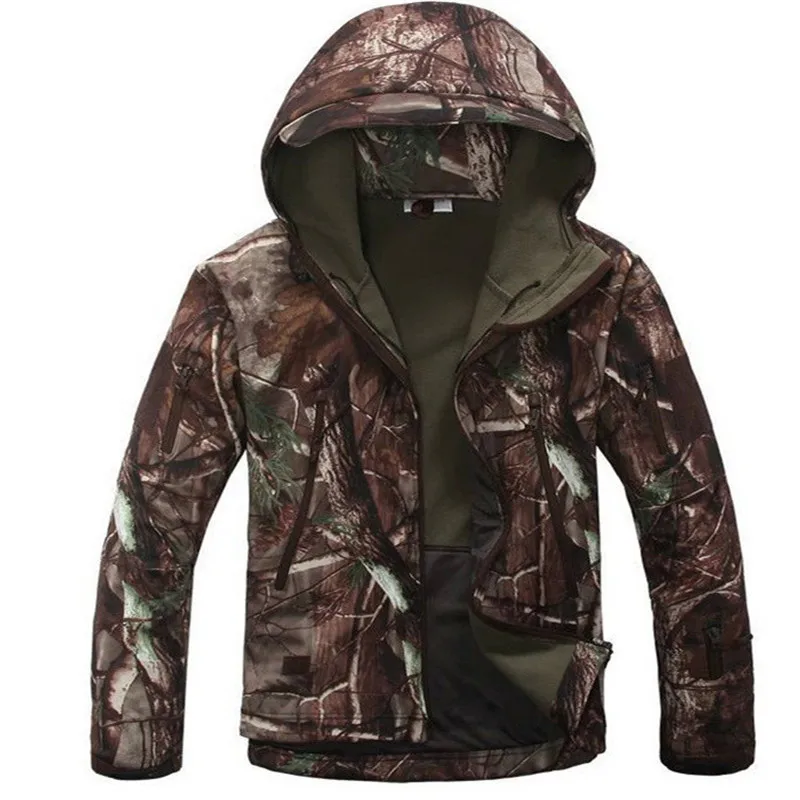 

Mortonpart High quality Men Outdoor Hunting Camping Waterproof Coats Jacket Hoodie Black / Green / Desert / Brown / CP S - XXL