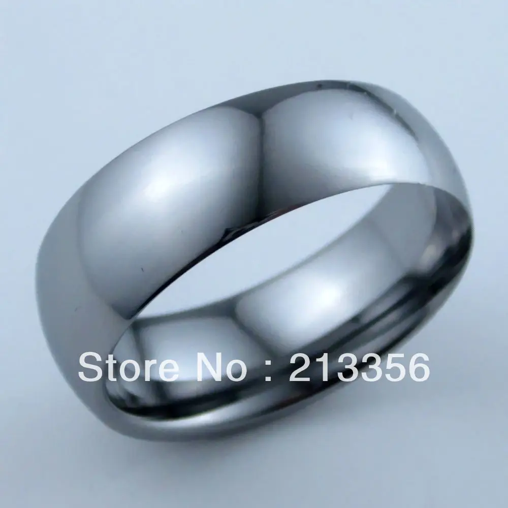 

FREE SHIPPING!USA WHOLESALES CHEAP PRICE BRAZIL RUSSIA HOT SELLING 8MM WOMEN&MENS SHINY SILVER CLASSIC TUNGSTEN WEDDING RING