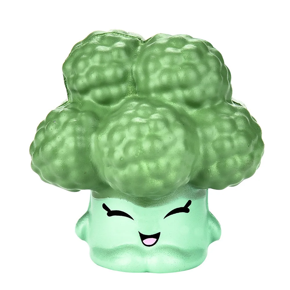 

Squishy Super Slow Rising Stress Reliever Toy With Broccoli Decompression Soft Toy Slow Rising Squeeze Toys CollectionZ04