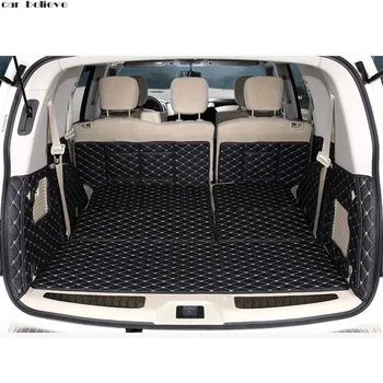 

Car Believe car trunk mat For nissan patrol y62 2014 2016 Cargo Liner Interior Accessories Carpet car styling