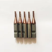 Лучшее качество 5 шт./лот 4 карбида зубов 2,0 мм Концевая фреза для V8/X6 копировально-фрезерный станок для обработки замочных ключей(5 шт./лот