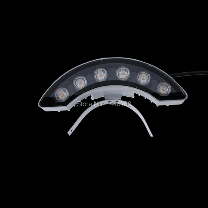 

5pcs/lot 6W Corrugated Light Moon Light LEDwall Light Pavilion Tile Surface Light Waterproof Outdoor Landscape
