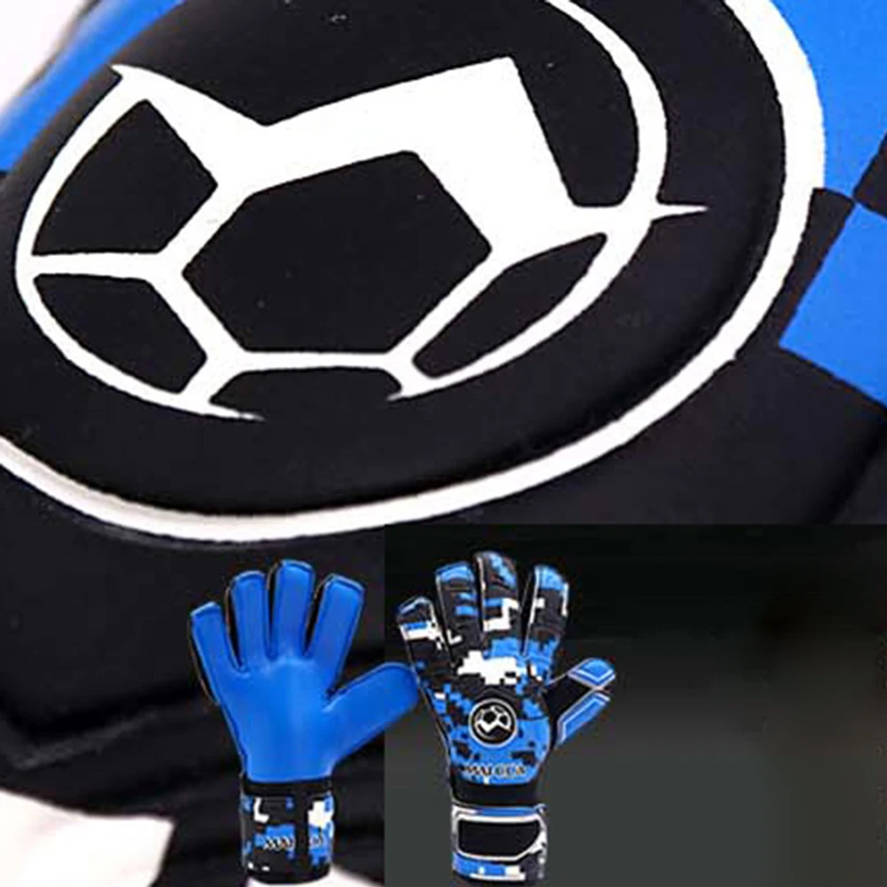 Новые футбольные перчатки вратаря высокого качества для взрослых Вратарские Перчатки спортивные Нескользящие латексные вратарские перчатки