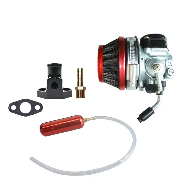 Air Filter&Carburetor&Gas Power Boost Bottle Fits 66cc 80cc Motorized Bicycle Enginein