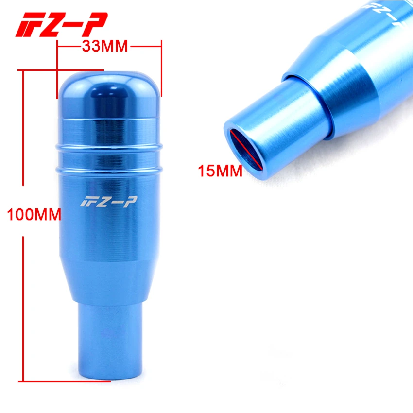 FZ-P Universal de Cambio de engranaje de mando aluminio Pomo de Cambio Marcha palanca ajuste para la transmisión automática Auto FZ-P Universal de Cambio de engranaje de mando aluminio Pomo de Cambio Marcha palanca ajuste para la transmisión automática Auto