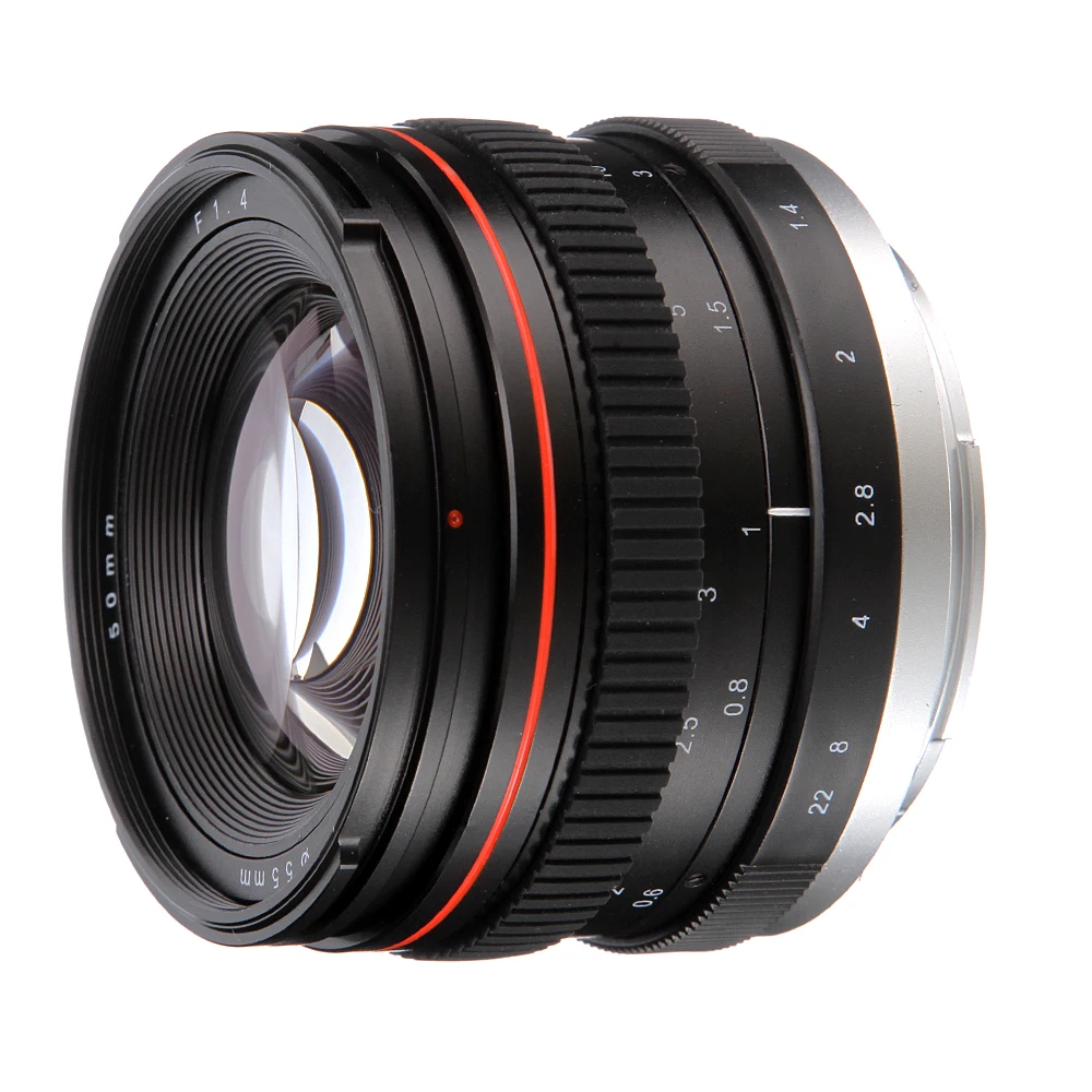 50 мм F1.4 Большая диафрагма стандартная основная фоторамка для Canon EOS 650D 700D 750D 7D 1300D