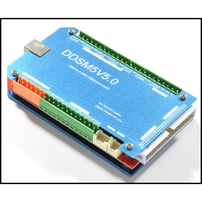 

200K CNC/ engraving machine USB MACH3 5 axis control card / interface board / control board / servo / step