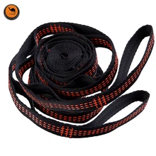 2 PCS Super Strong Hammock Strap Belt Hamac Hamak Traveling Portable Hanging Tree Rope 500KG