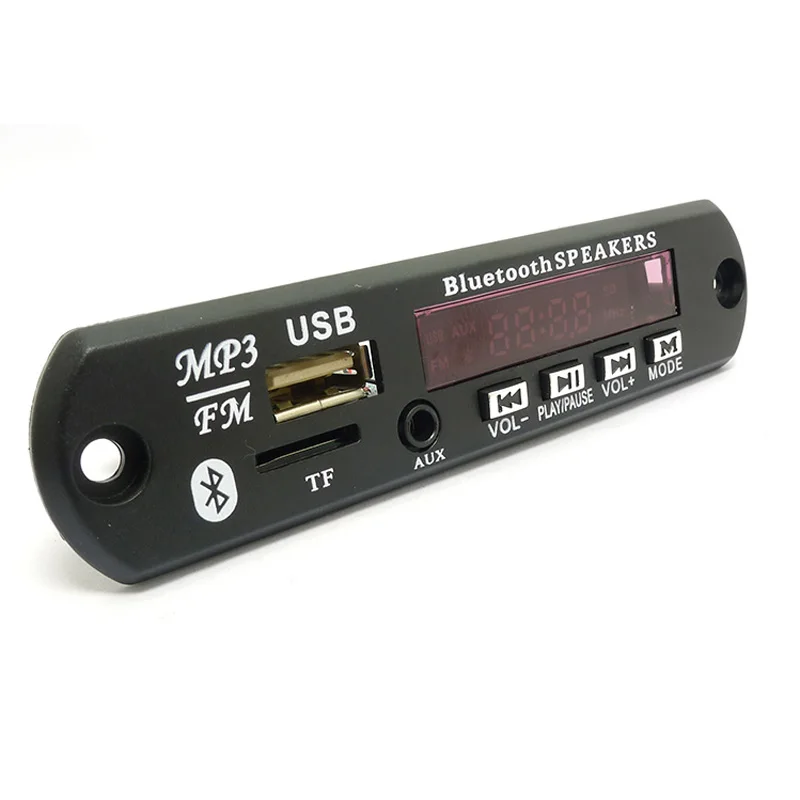 Авто-1 набор 7-12 в автомобильный Bluetooth MP3 декодер плата декодирования плеер модуль Поддержка FM Rad