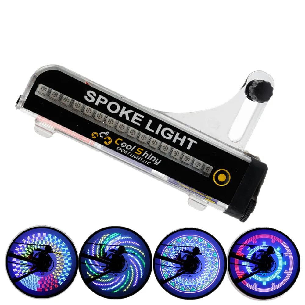 Perfect 32 LED Motorcycle WaterprCycling Bicycle Bike Wheel Signal Tire Spoke Light 21 Changes Bicycle Spoke Light free shipping DZ50 1