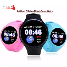 1.22′ Touch Round Screen Smart Location Finder Device GPS WIFI Tracker Watch for Baby Kid Elder Anti Lost Monitor PK T58 Q50 Q90