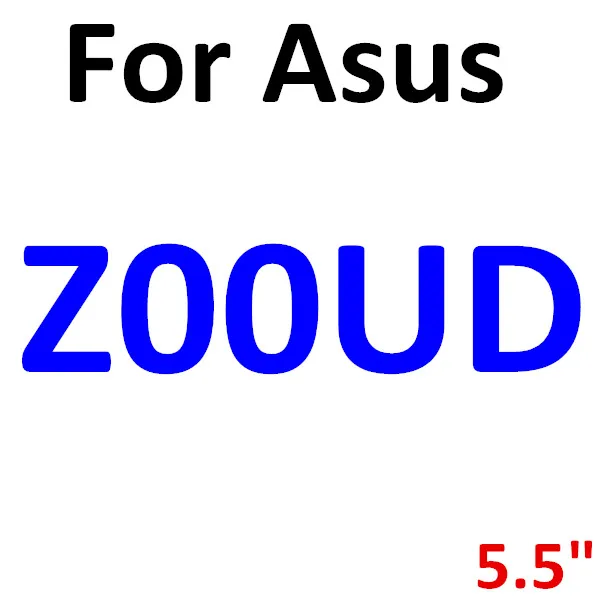 Закаленное Стекло Экран для asyus X00AD X00BD X007D X008 X008D X014D X009D X013D Z00YD Z00D Z00TD Z00LD Z010D Z00UD чехол - Цвет: For ASUS Z00UD