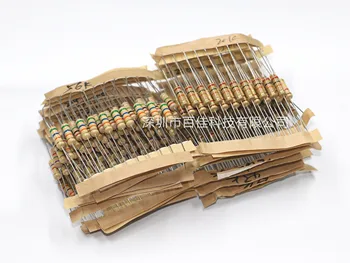 

48 kinds of 1K-2M 5% 1W resistor packs Each 10pcs, a total of 480 pieces