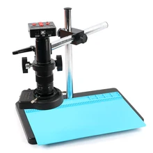 36MP 1080 P пайка ПХД лаборатория USB HDMI видео промышленный микроскоп камера системы TF видео регистраторы 180X 300X C креплением зум объектив