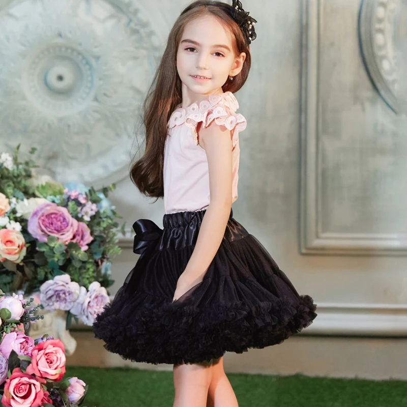 Новинка 2014 4 винтажных цвета: серебристо-серый/бордовый/темно-синий/тускло-розовый детская пышная юбка для девочек детские подъюбники