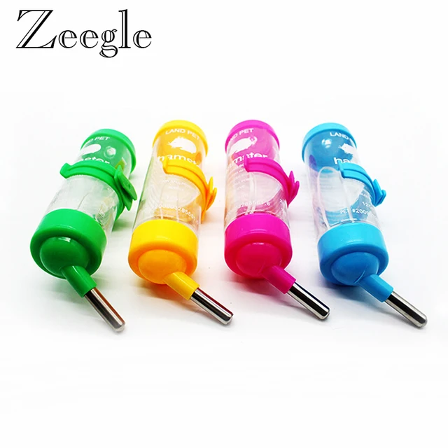 Zeegle Practical Pet Water Feeder Cat Dog Rabbit Drinker Zeegle Practical Pet Water Feeder Cat Dog Rabbit Drinker Dispenser Hang Bottle Auto Drinking