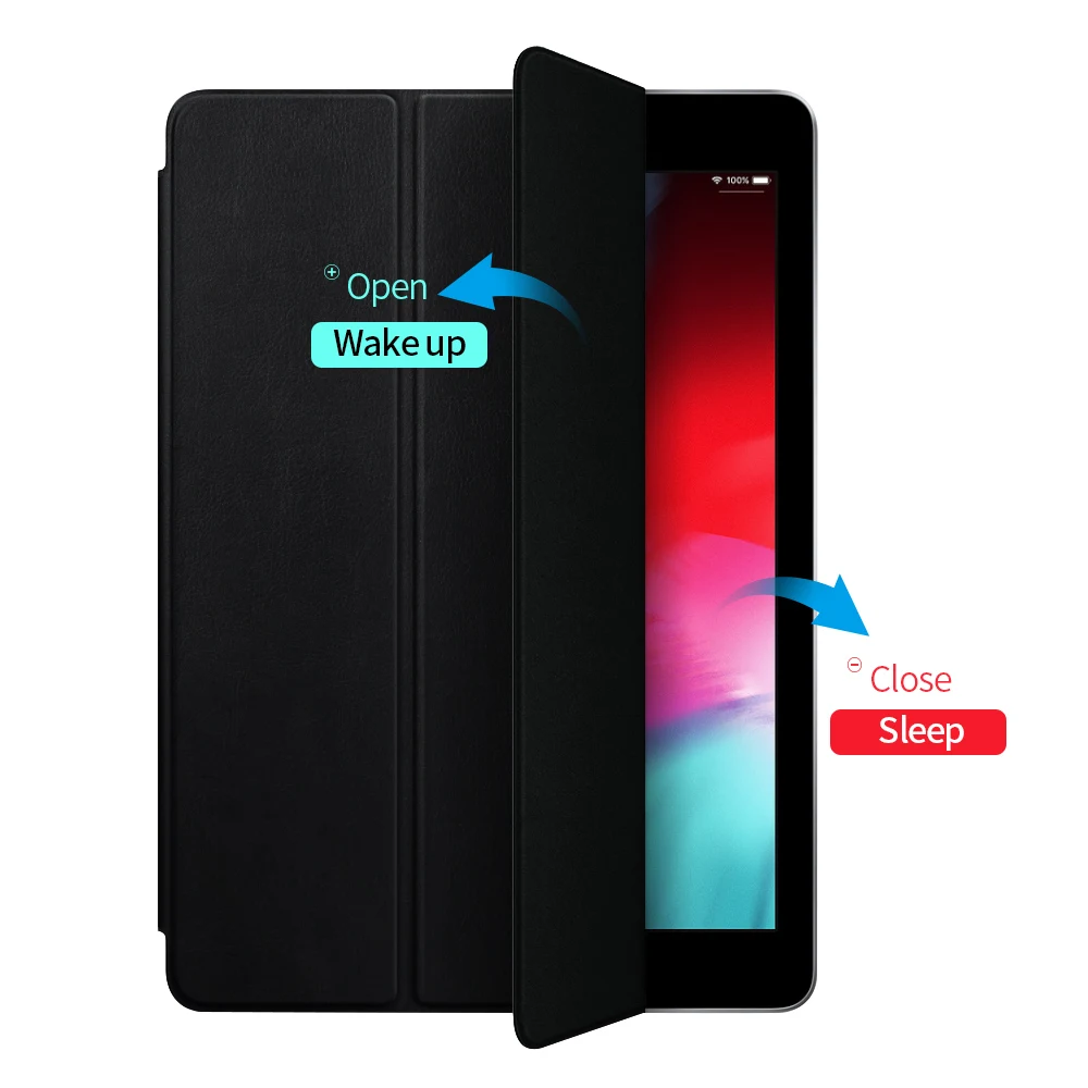 Магнитный чехол GOOJODOQ для iPad Pro 12 9 2018 Поддержка беспроводной зарядки Apple Pencil Smart Cover